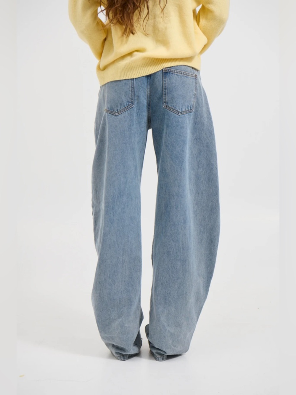 NEW Horseshoe Denim Light Blue Jeans Size XS - Picture 13 of 15